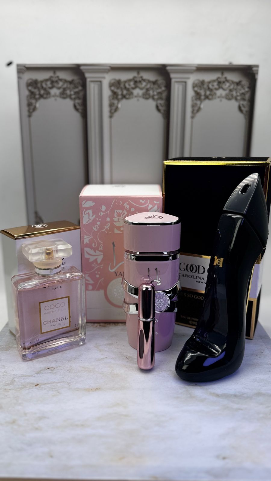 😍¡TRANSFORMA TU ESTILO CON 3 PERFUMES EXCLUSIVOS + MINI FRASCO DE BOLSO! ✨ SOLO HOY🎉🔥