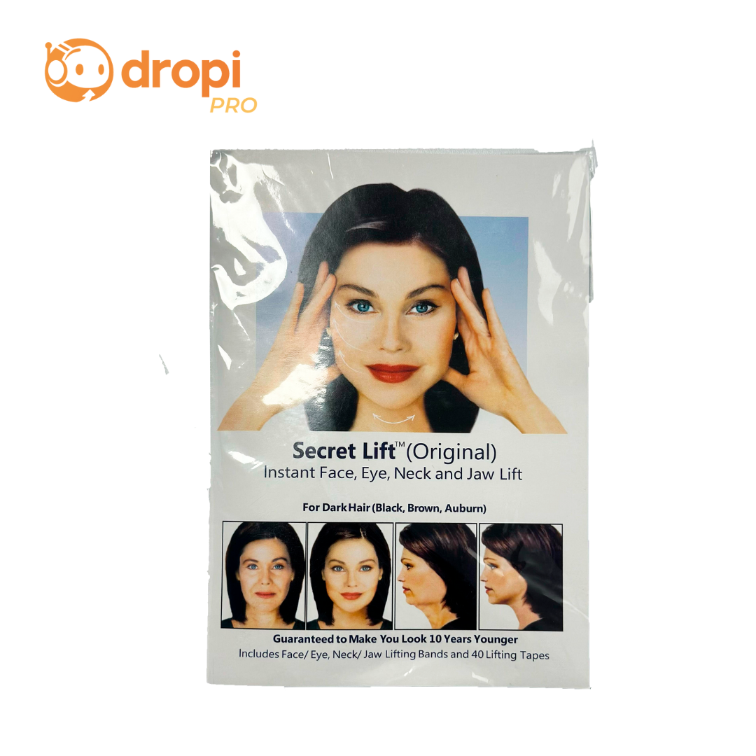 🔥CINTA FACIAL SECRET LIF- 40 PIEZAS  FACIALES 😍