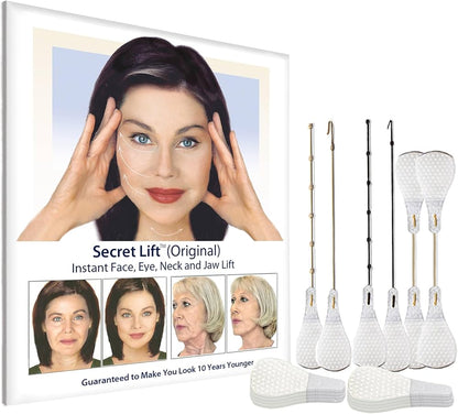 🔥CINTA FACIAL SECRET LIF- 40 PIEZAS  FACIALES 😍