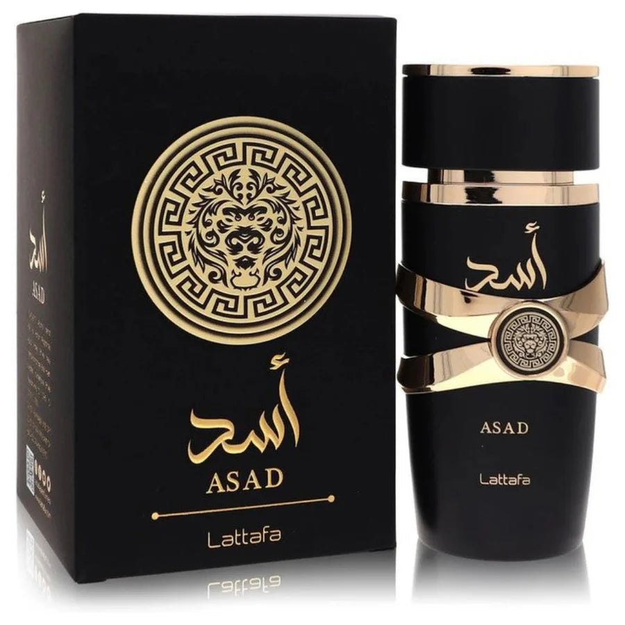 😱 💥PROMOCÍON💥  COMPRA 1 PERFUME LATTAFA ASAD EAU DE PARFUM Y LLÉVATE GAFAS GRATIS + RELOJ ¡DISFRUTA SOLO HOY  😍🎉