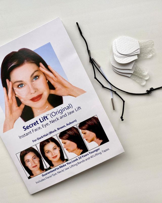 🔥CINTA FACIAL SECRET LIF- 40 PIEZAS  FACIALES 😍